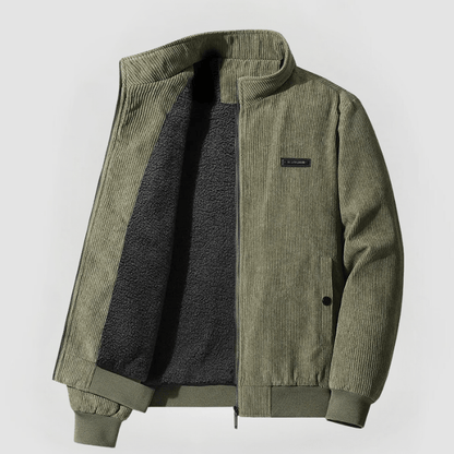 Manteau Hiver Câble Élégant