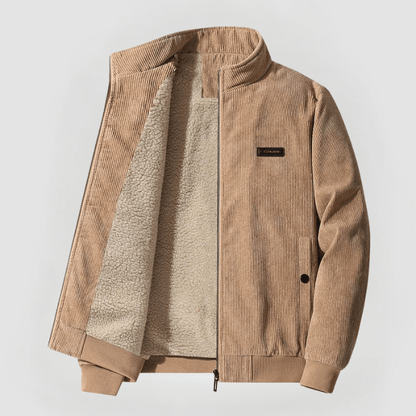 Manteau Hiver Câble Élégant