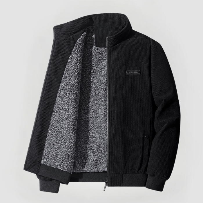 Manteau Hiver Câble Élégant