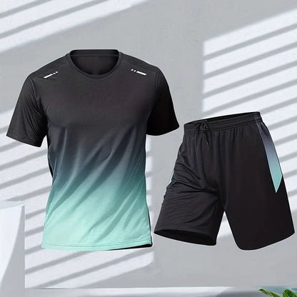 Ensemble Sport Homme Noir et Coloré