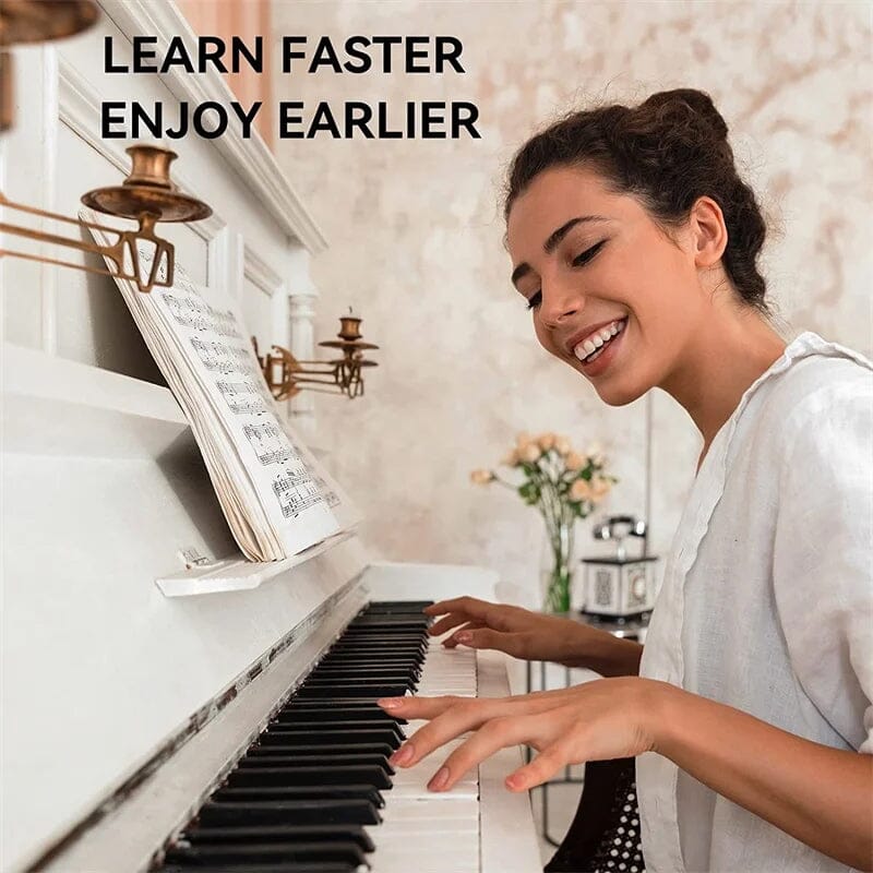 Étiquettes de notes amovibles pour clavier de piano 7