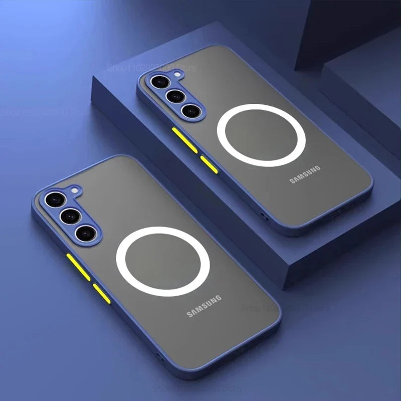 Étui Téléphone Samsung Magnétique Design Moderne Finition Mate 6