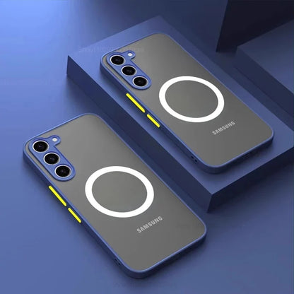 Étui Téléphone Samsung Magnétique Design Moderne Finition Mate 6