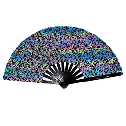 Éventail Personnalisé Mariage Design Coloré pour Femme 5