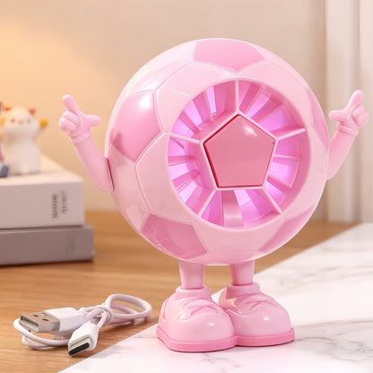 Éventail de Table Créatif Football pour Femmes 6