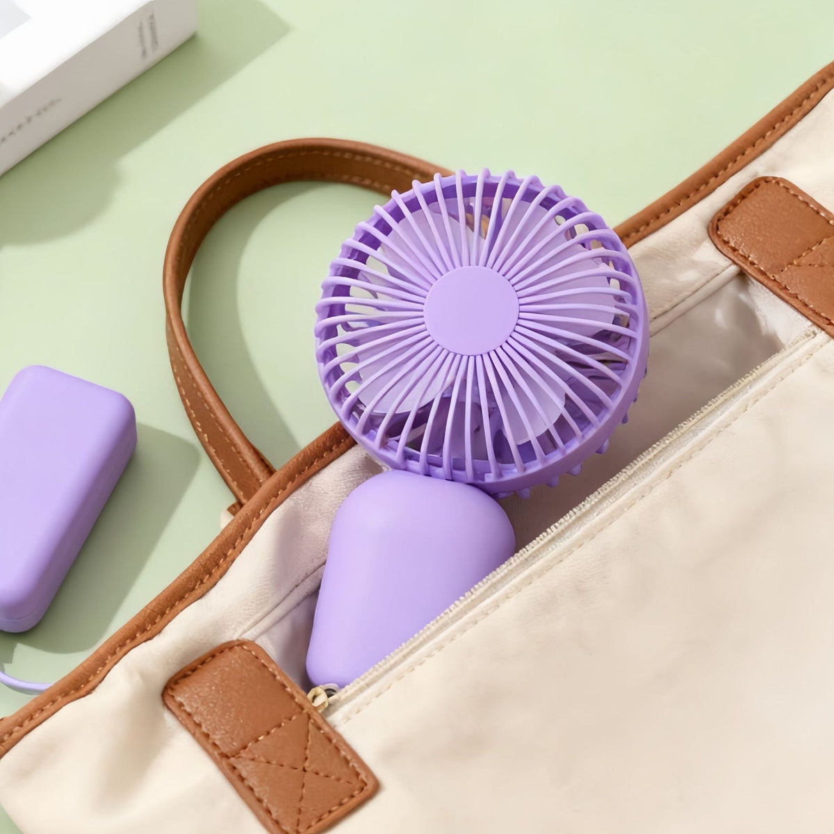 Éventail de poche unisexe design ludique 3