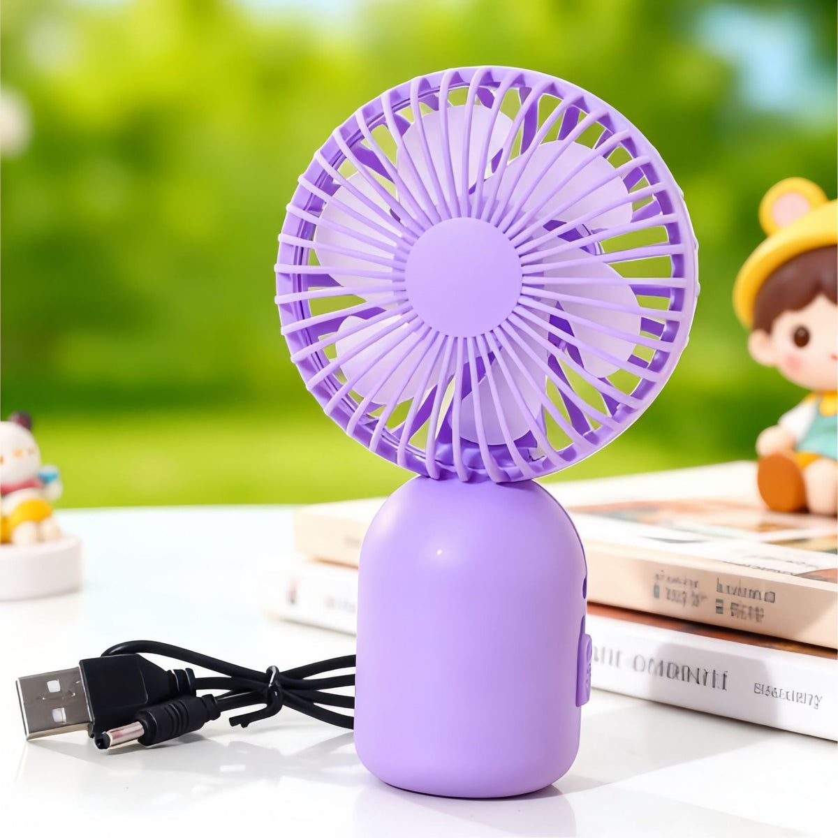 Éventail de poche unisexe design ludique 6