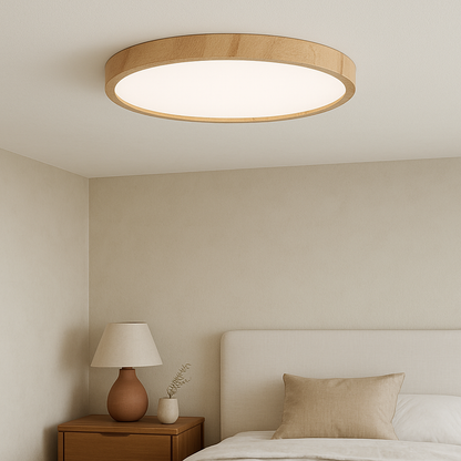Lampe Plafond Bois Élégante