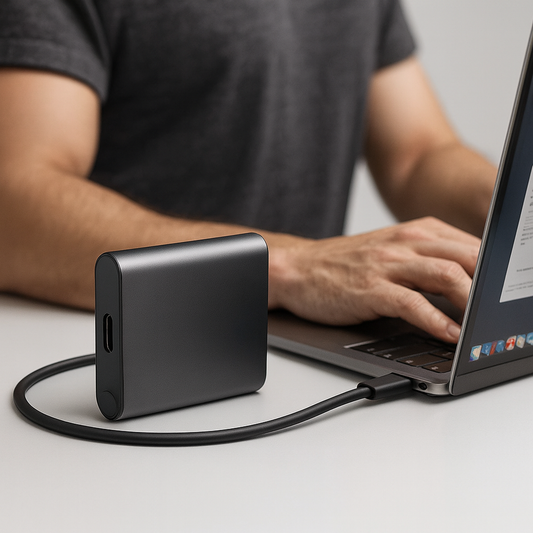 Disque Dur Externe USB-C Compacte et Rapide - BlxckFR