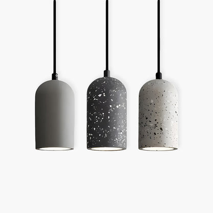 Lampe Suspendue Béton Industriel Élégant - Foivo