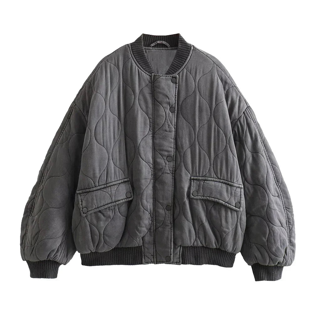 Veste Bomber Féminine Chic pour Femme - BlxckFR