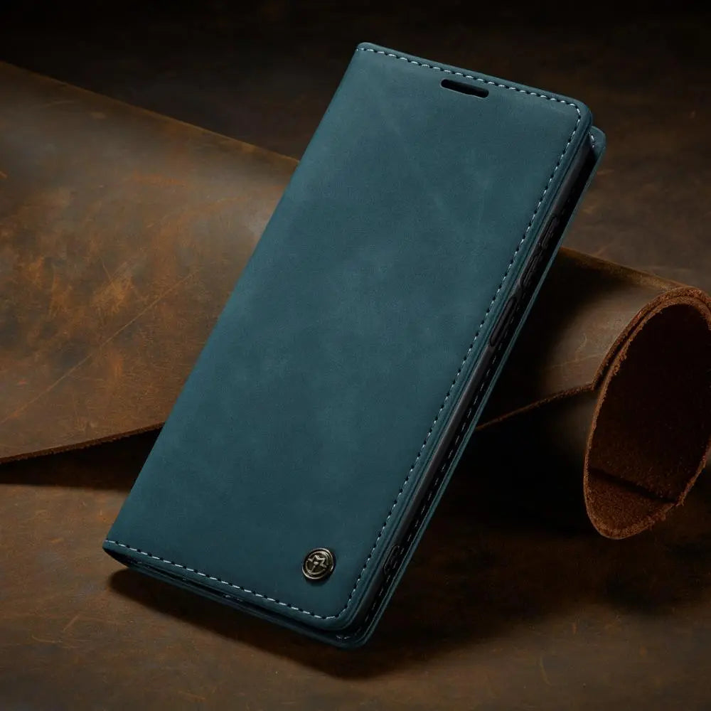 Étui Samsung Portefeuille Intégré avec Poches pour Cartes