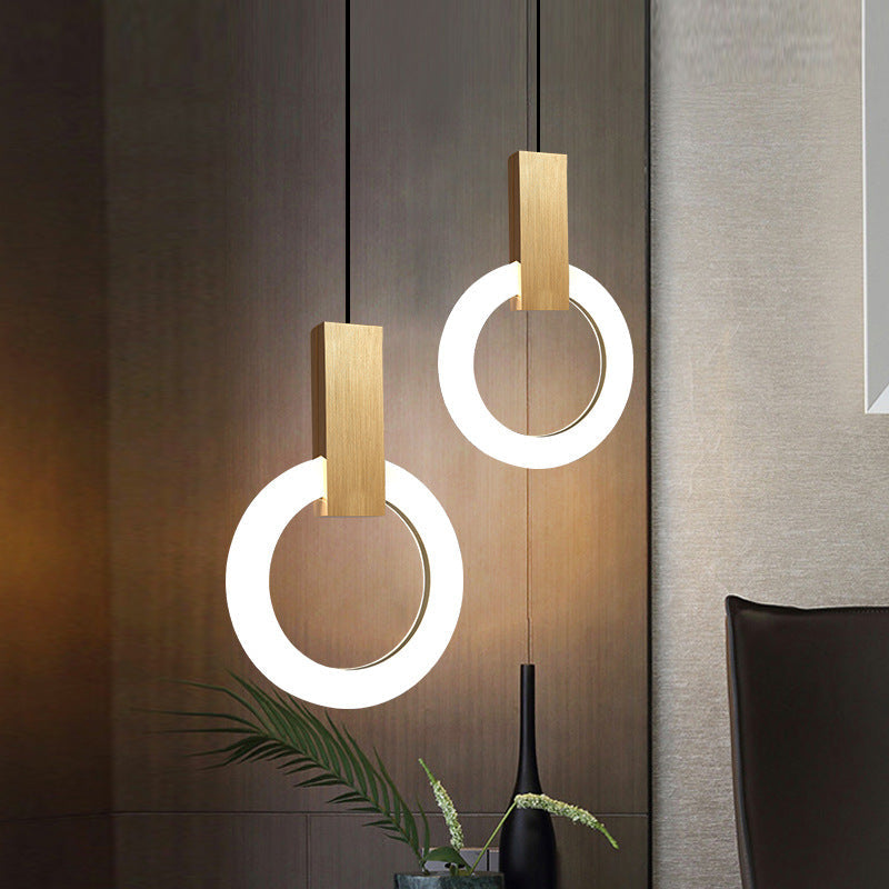 Lampe Suspendue Élégante en Acrylique pour Intérieur - Foivo