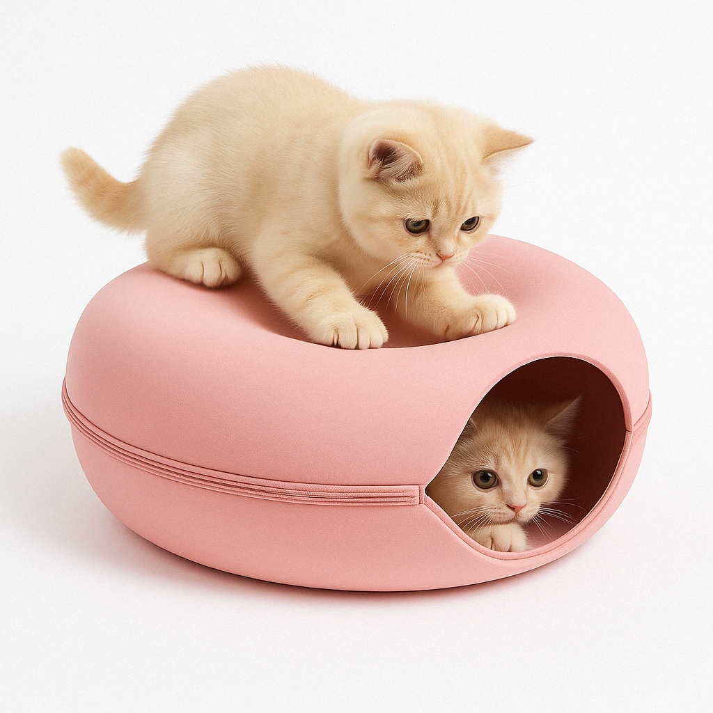 Tunnel de Jeu Douillet pour Chat