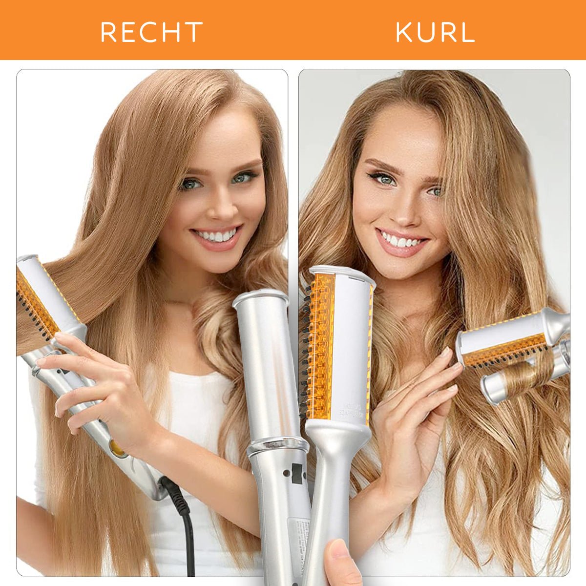 Lisseur Rotatif Professionnel Unisexe Tous Types de Cheveux