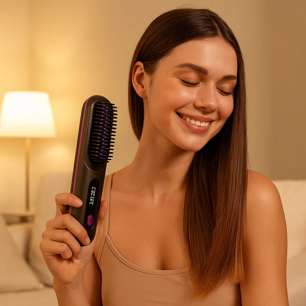 Fer à lisser Femme Multifonctionnel Chauffage Rapide Ergonomique - Foivo