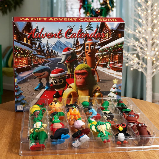 Calendrier de l'Avent Enfantin avec Jouets Surprises Amusants - Foivo