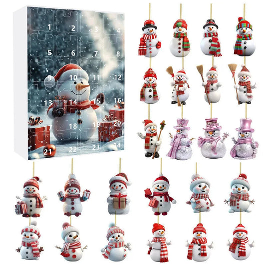 Calendrier de l'Avent de Noël Joyeux avec 24 Surprises Amusantes - Foivo