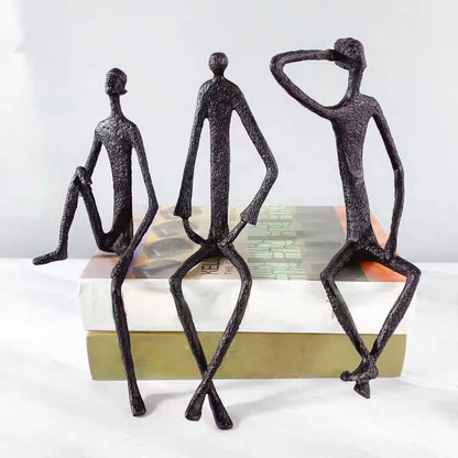 Figurine Abstraite en Métal pour Décoration 5