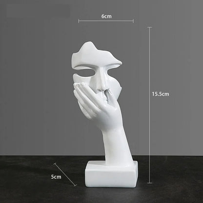 Figurine Abstraite en Résine pour Décoration Intérieure 9