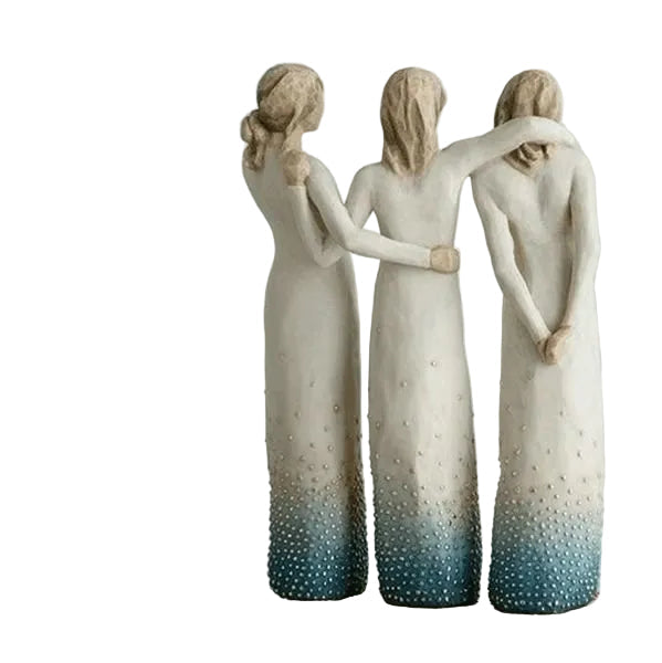Figurine Femme Sculptée Décorative - Foivo