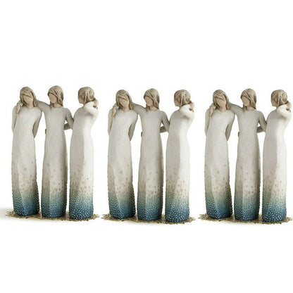 Figurine Sculptée Femme Amie 6