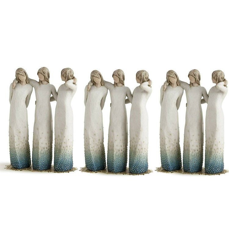 Figurine Sculptée Femme Amie 9