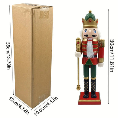 Figurine de Noël Casse-Noisette Traditionnelle 30 cm 4