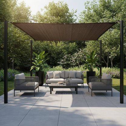 Filet Pare-Soleil pour Espaces Extérieurs Ombragé 1