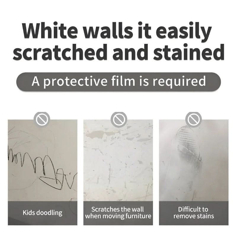 Film de Protection Mural Transparent pour Maison 4