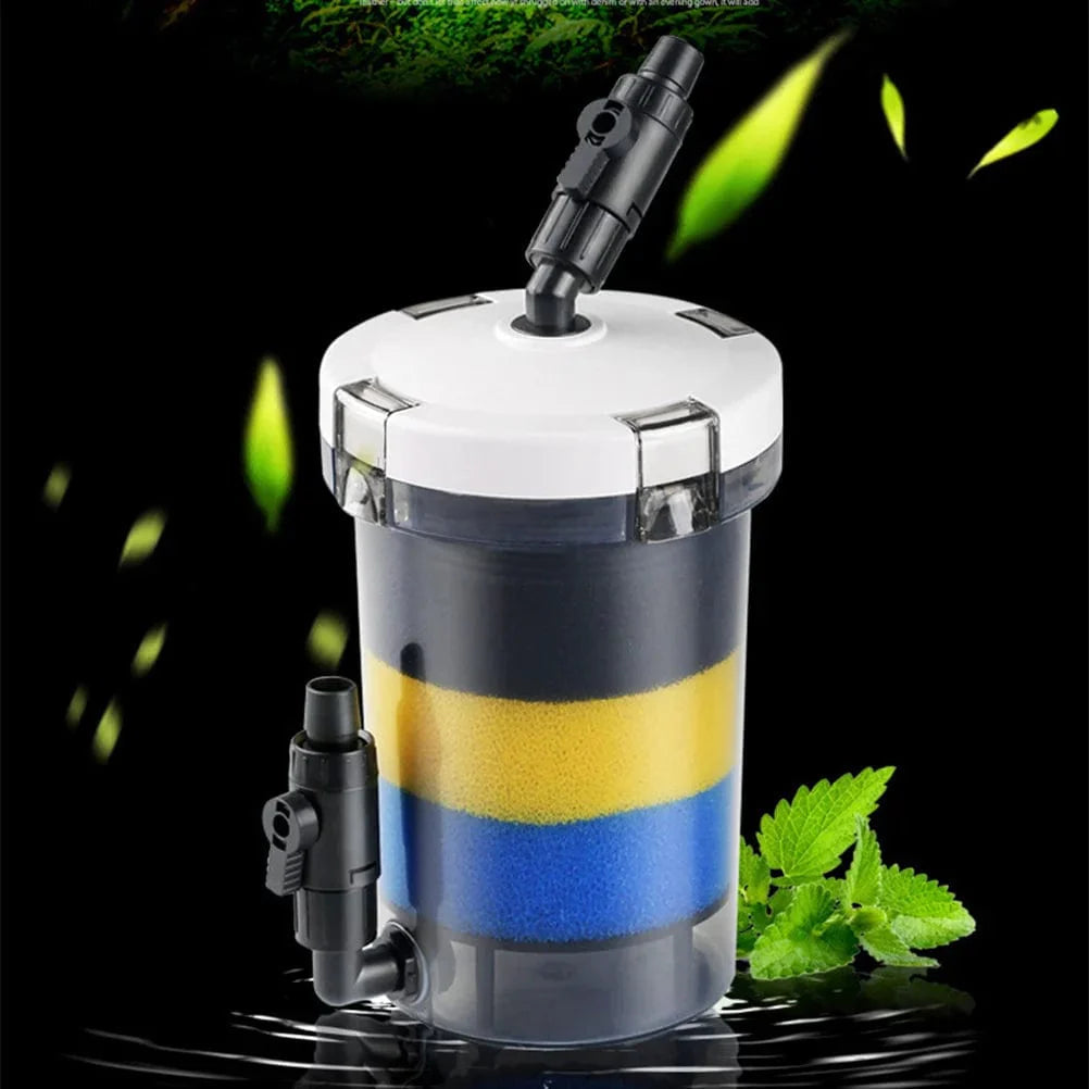 Filtre Externe Aquarium Cylindrique Pratique et Silencieux 2