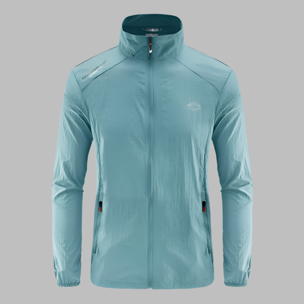 Veste Étanche Sport Homme - Coupe Dynamique et Fonctionnelle - Foivo