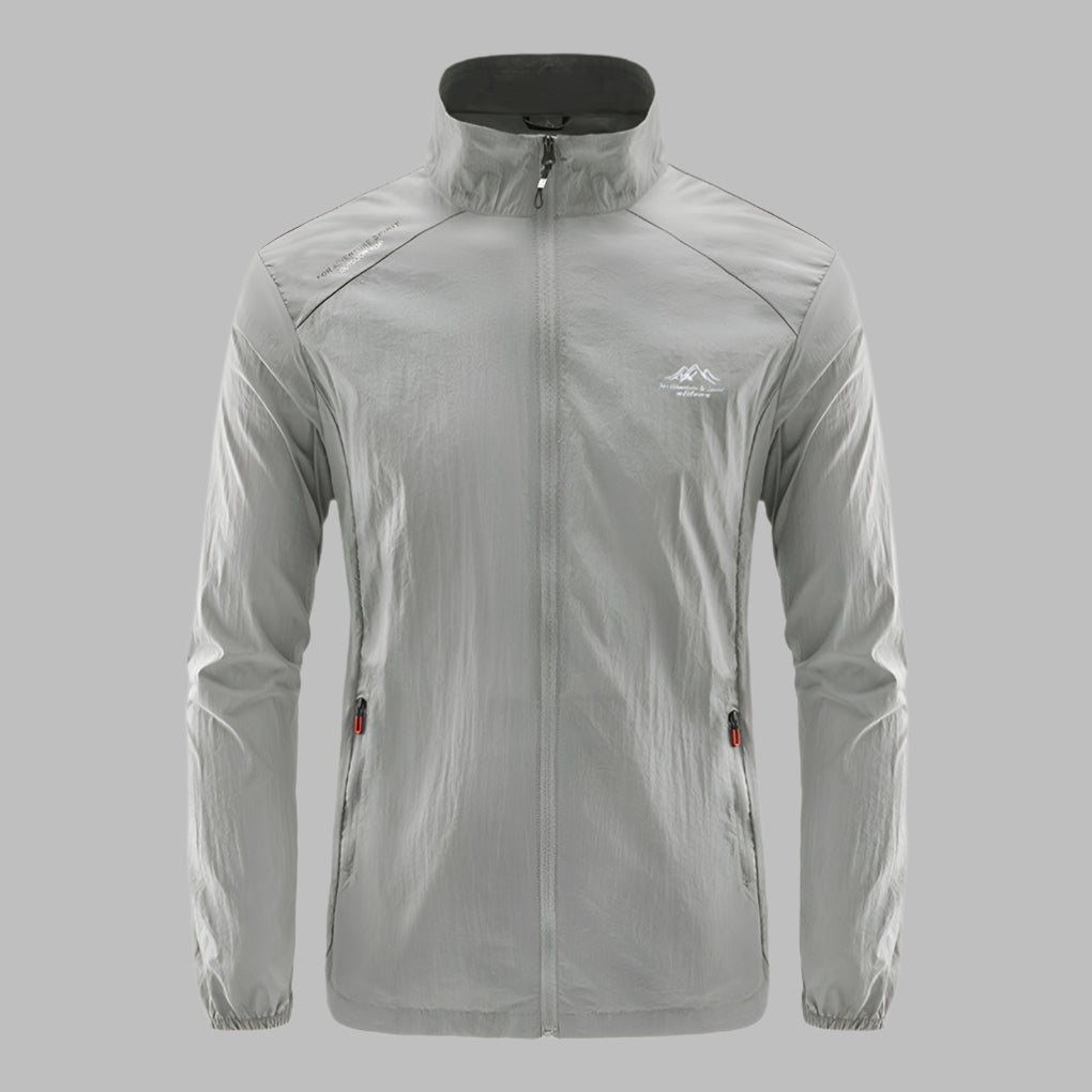 Veste Étanche Sport Homme - Coupe Dynamique et Fonctionnelle