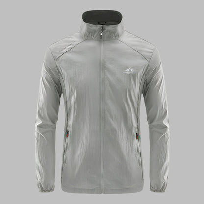Veste Étanche Sport Homme - Coupe Dynamique et Fonctionnelle