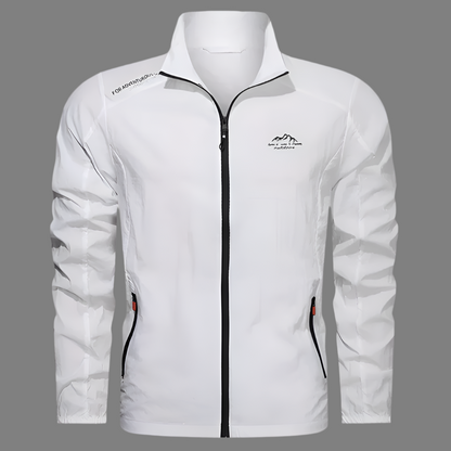 Veste Étanche Sport Homme - Coupe Dynamique et Fonctionnelle