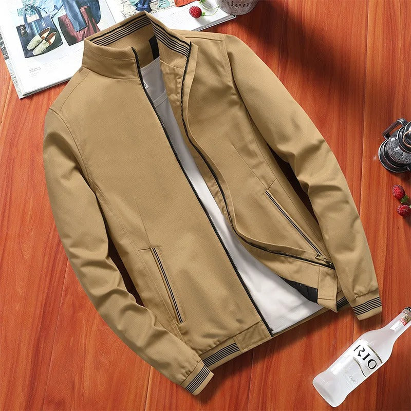 Veste Homme Printemps Étanche et Élégante