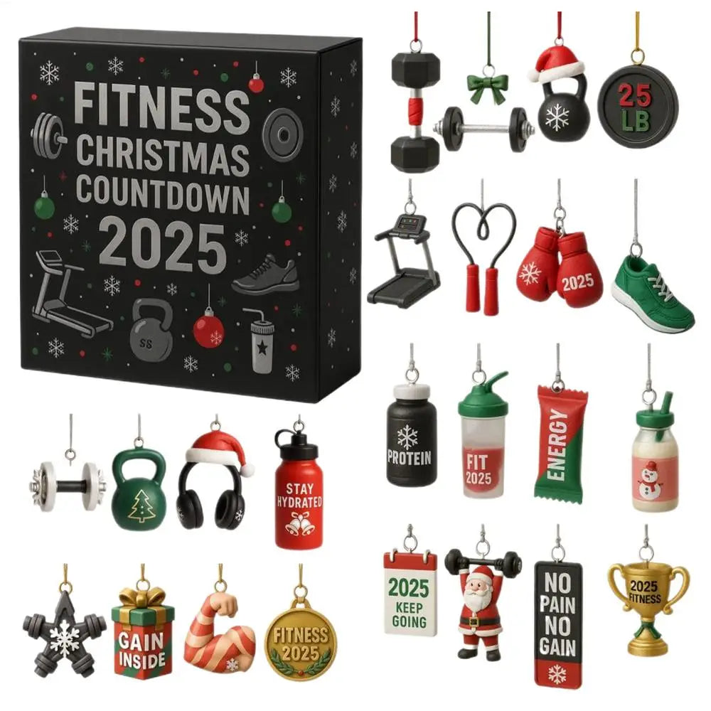 Calendrier de l'Avent Sportif Joyeux pour les Amateurs de Fitness - Foivo
