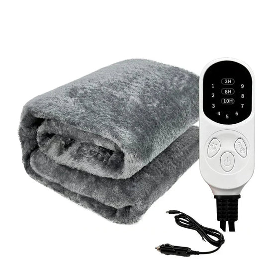 Couverture Électrique Voiture 12V Chauffante - Foivo