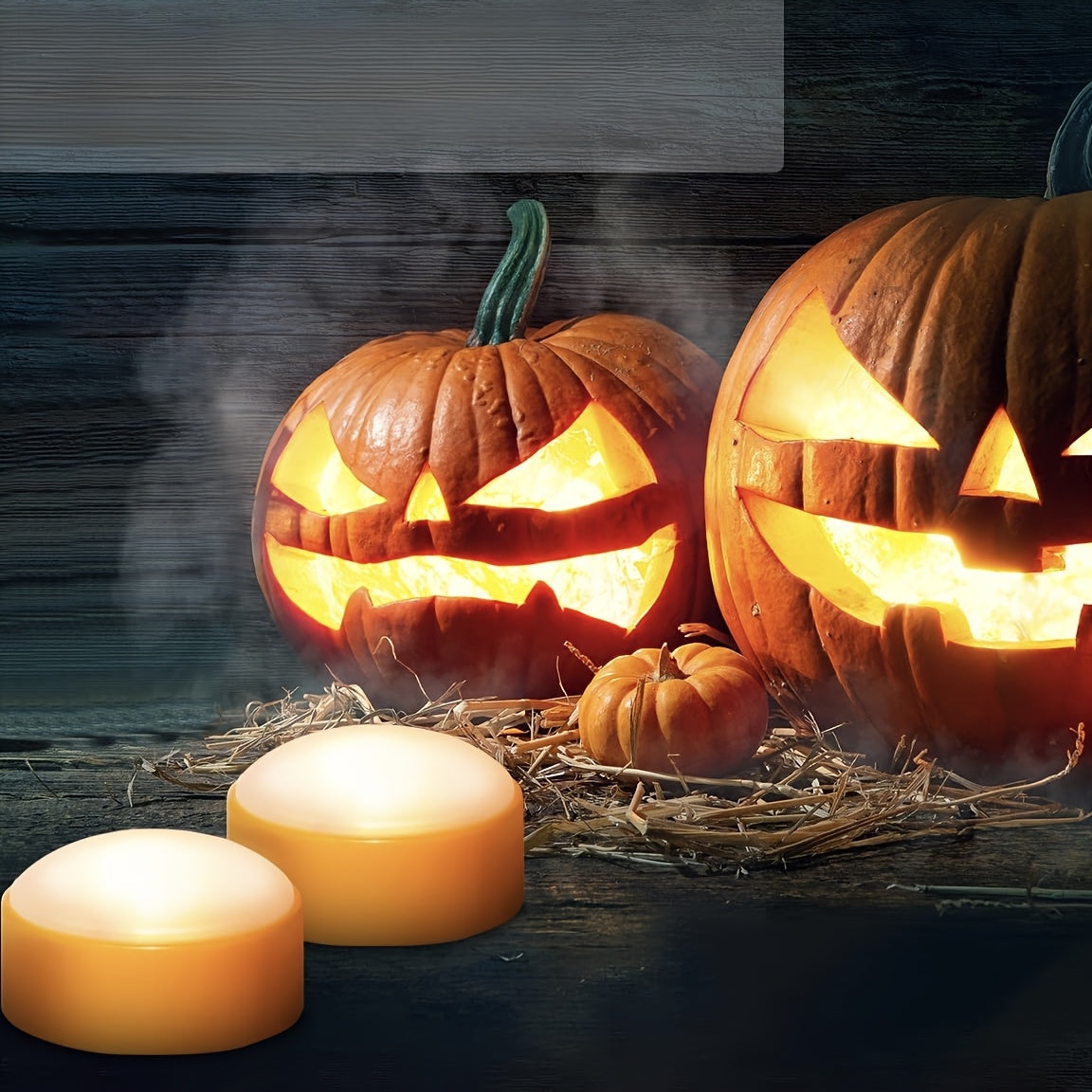 Bougies LED Halloween Sécuritaires et Durables - Foivo
