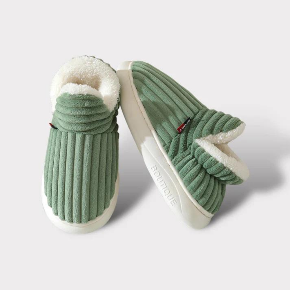 Chaussons Douillets Chauffants Intérieurs Unisexe