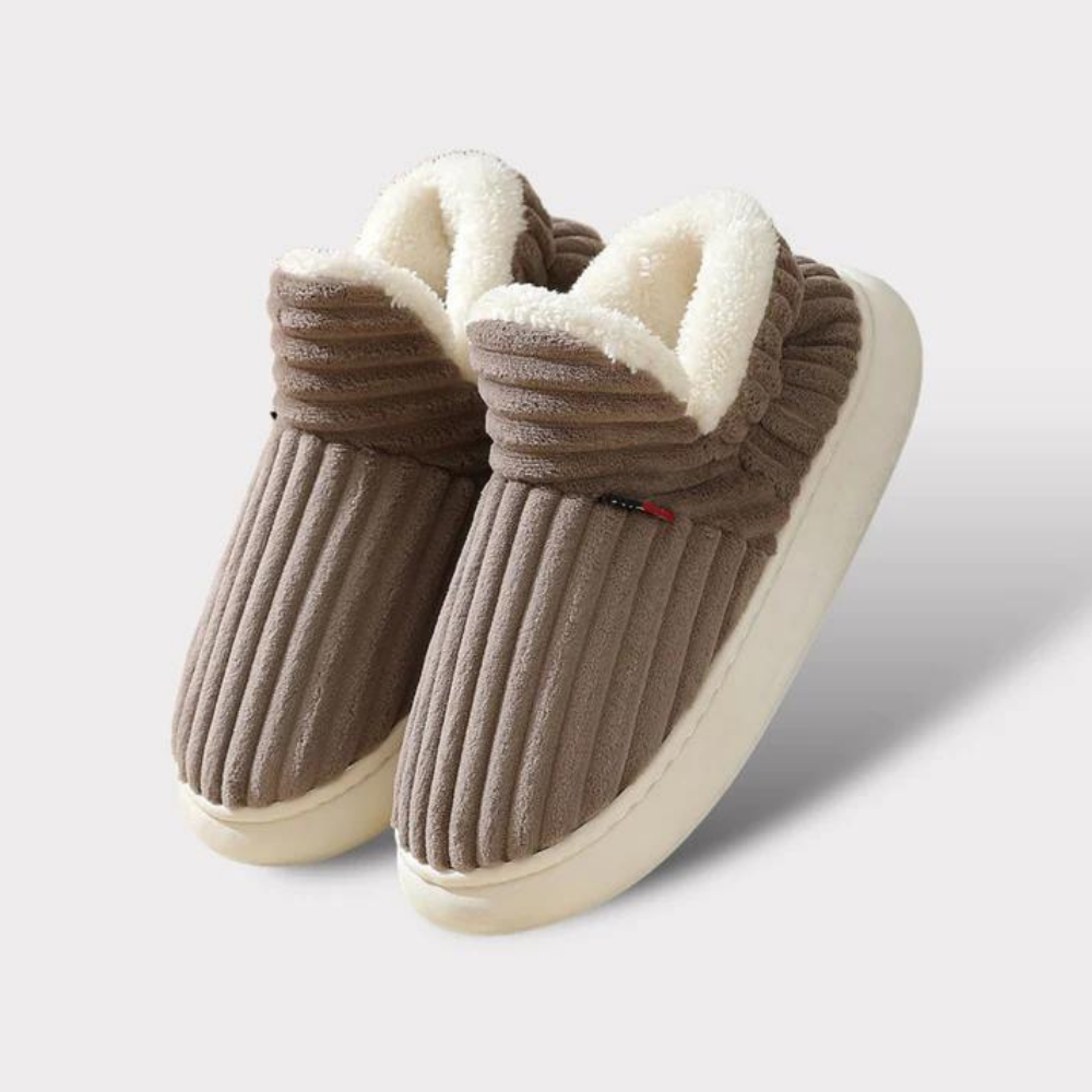 Chaussons Douillets Chauffants Intérieurs Unisexe