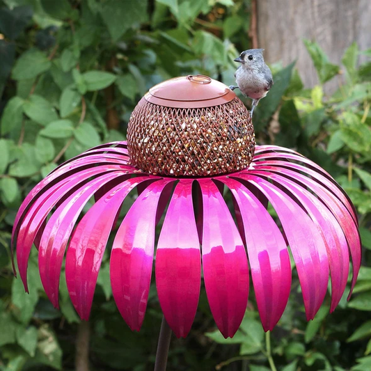 Mangeoire Oiseaux en Fer Élégante pour Jardin - Foivo