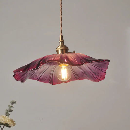 Luminaire Floral Élégant Suspendu - Foivo