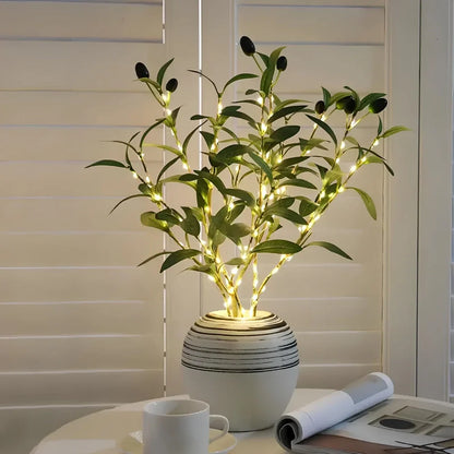 Lampe de Table LED Fleurie Décoration Chambre