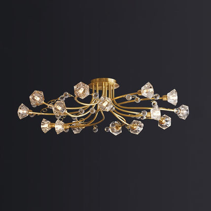 Luminaire Suspendu Fleur Délicat
