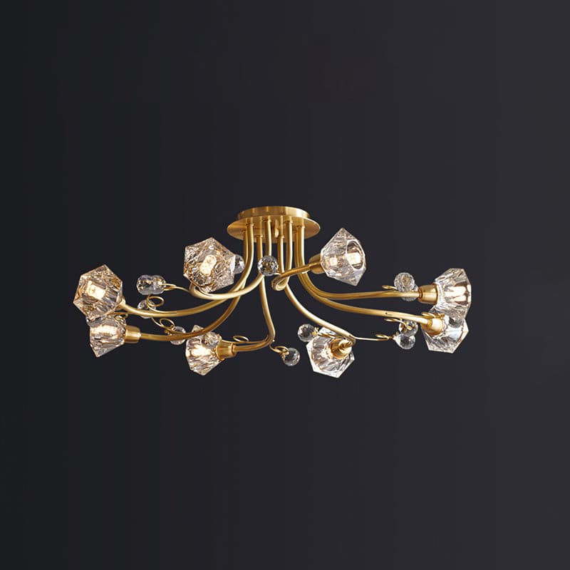 Luminaire Suspendu Fleur Délicat