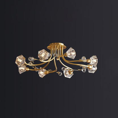 Luminaire Suspendu Fleur Délicat