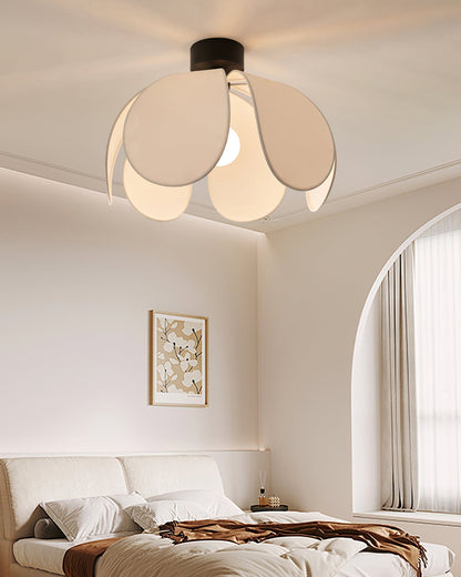 Lampe Plafond en Tissu Chaleureux | Ambiance Douce et Invitante