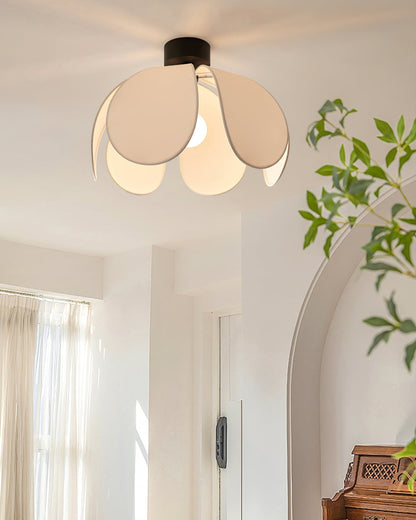 Lampe Plafond en Tissu Chaleureux | Ambiance Douce et Invitante