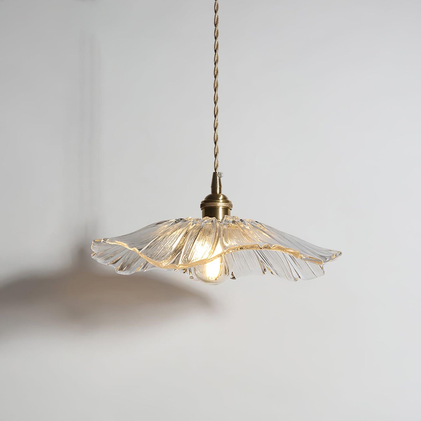 Lampe Verre Délicat Style Vintage